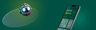 Background of the hero section displayed on the Crest Vaulmore trading platform